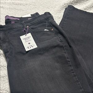 NWT Gloria Vanderbilt Women's Black Jeans Size 20W